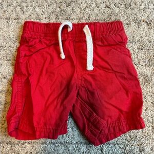 Baby Boy Red Short 6-12 months